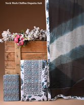 Cotton Suit with Gota Patti Work & Chiffon Dupatta – Ethnic Wear for Women